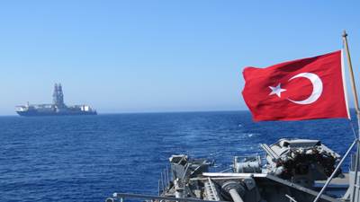 TCG BARTIN Korvetimiz ve Deniz Karakol Uçağımız, Yeni Sondaj Gemisine Refakat Görevi İcra Etti